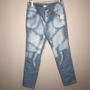 NEW free people striped pants